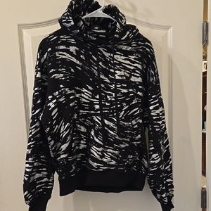 Psychedelics Anonymous Black And Silver Hoodie